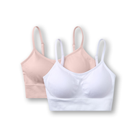Denver Hayes Women's Seamless Comfort Bra, 2 Pack