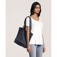 Denver Hayes Jumpstart Denim Tote