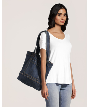 Denver Hayes Jumpstart Denim Tote