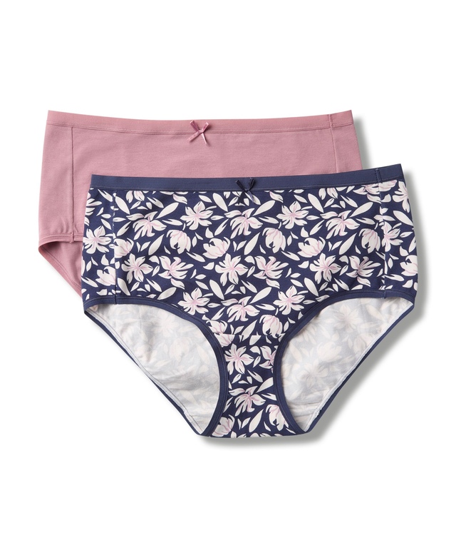 Denver Hayes Women's 2 pk Cotton Stretch Briefs