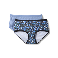 Denver Hayes Women's 2 pk Cotton Stretch Hip Hugger Briefs Front_Flat