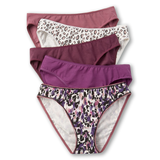 Denver Hayes Women's 5 pk Cotton Stretch Hi-Cut Briefs Front_Flat