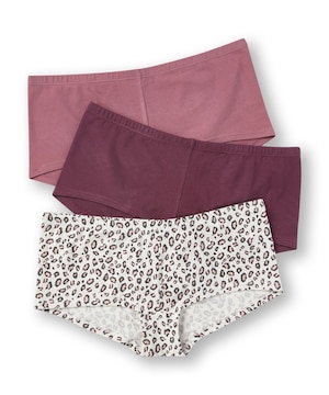 Caleçon bikini extensible en coton pour femmes, Denver Hayes, paquet de 5