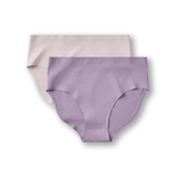 Denver Hayes Women's 2 pk Perfect Fit Panty Invisibles Brief Front_Flat
