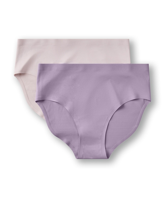 Denver Hayes Women's 2 pk Perfect Fit Panty Invisibles Brief