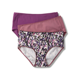 Denver Hayes Women's 3 pk Cotton Stretch Briefs Front_Flat