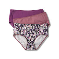 Denver Hayes Women's 3 pk Cotton Stretch Briefs Front_Flat