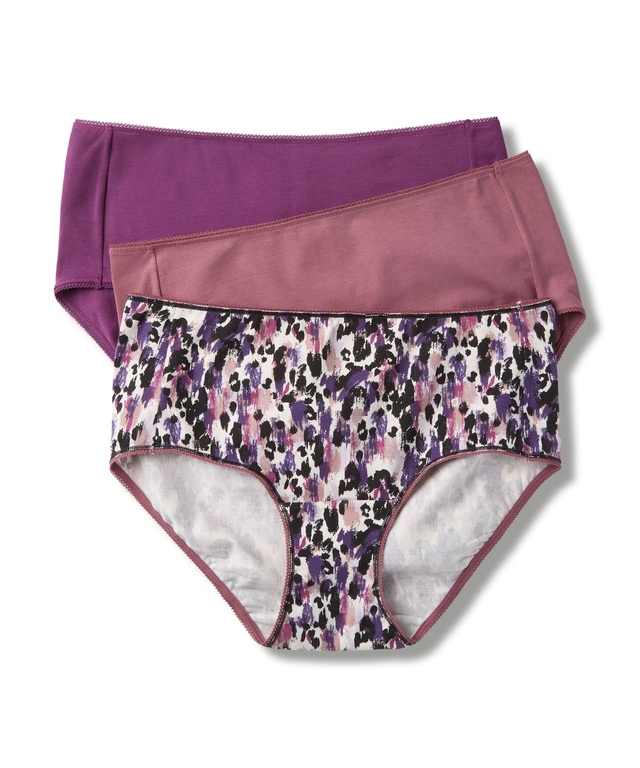 Denver Hayes Women's 3 pk Cotton Stretch Briefs