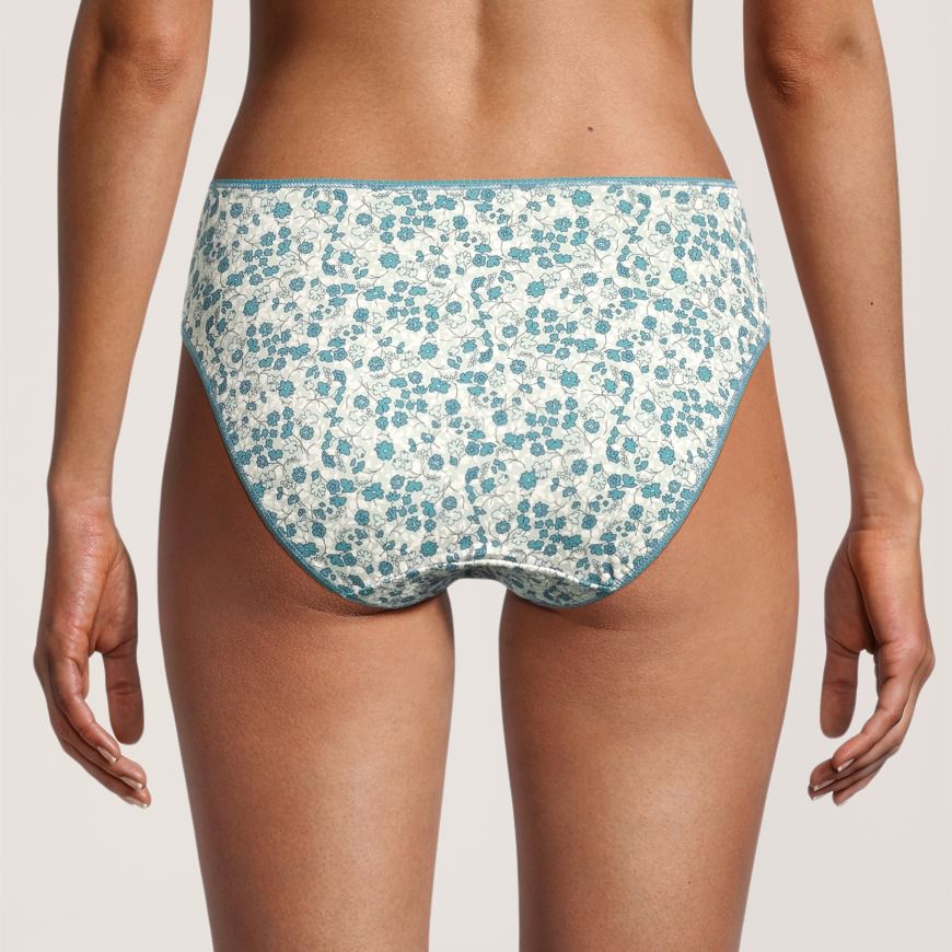 Denver Hayes Women's 5 pk Cotton Stretch Hi-Cut Briefs