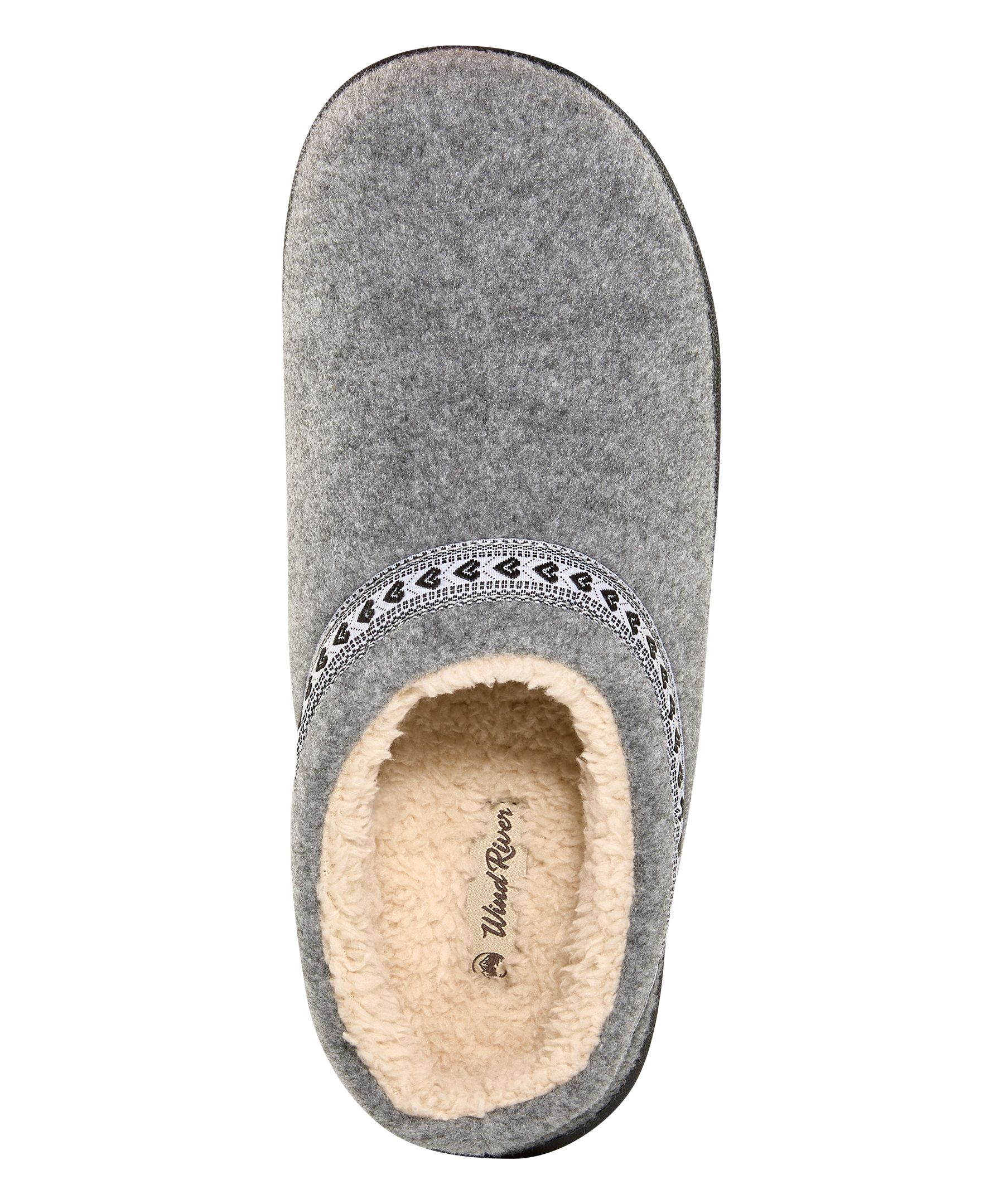Pantoufles en feutre pour femmes, WindRiver