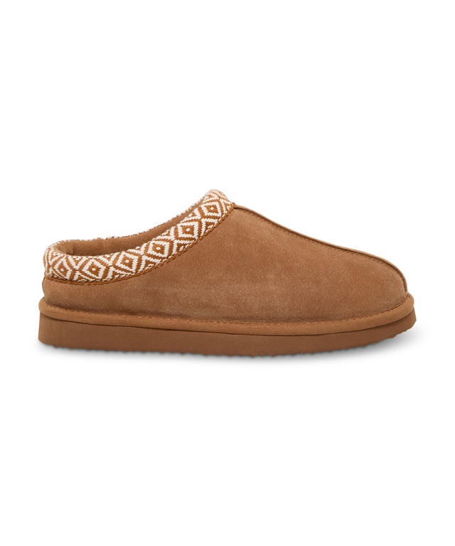 WindRiver Women's Decorative Collar Stitch Suede Clog