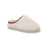 Denver Hayes Women's Curly Plush Slippers Front_Three_Fourths_Angled_Right
