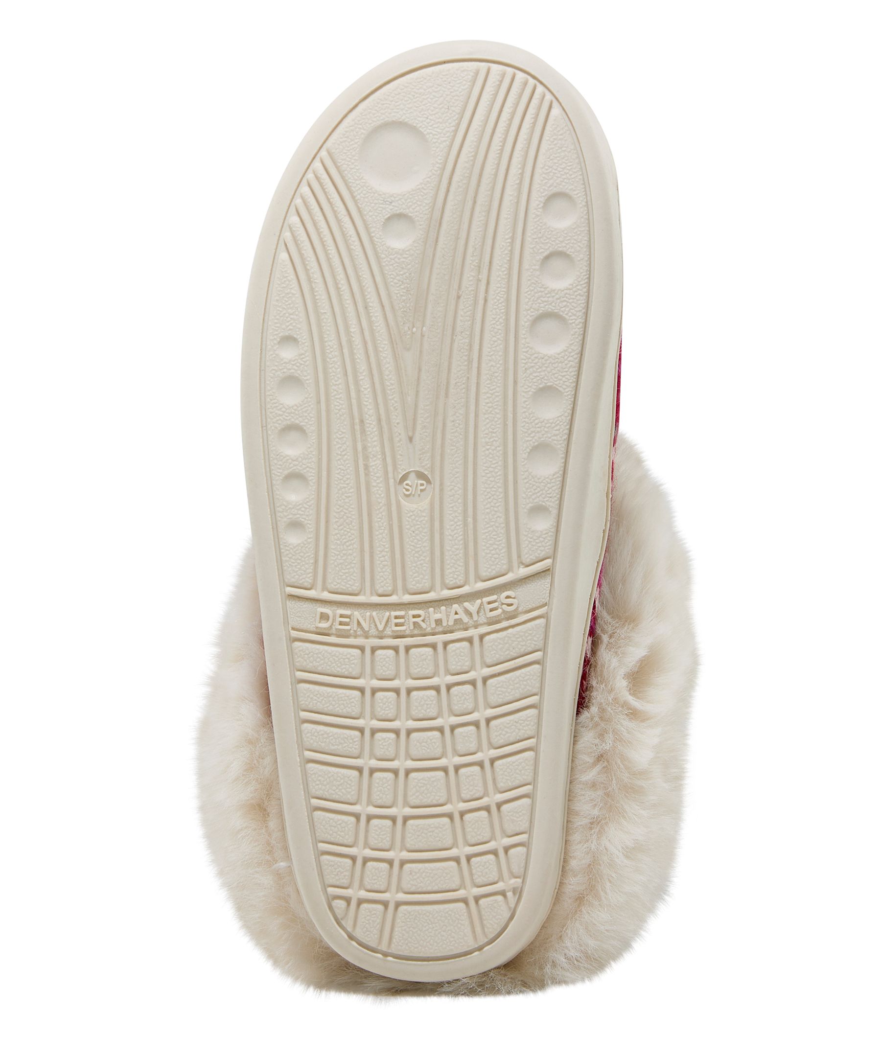 Pantoufles en tricot de style nordique pour femmes, Denver Hayes