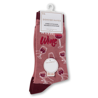 Chaussettes fantaisie en coton à motif pour femmes, Denver Hayes Front_Angled_Right