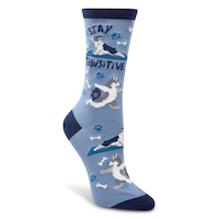 Denver Hayes Women's Patterned Novelty Cotton Socks