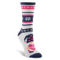 Denver Hayes Women's Holiday Chenille Socks