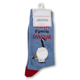 Denver Hayes Women's Crew Cotton Socks Front_Flat