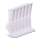 Shambhala Women's 6 pk Quad Comfort Crew Cut Sport Socks