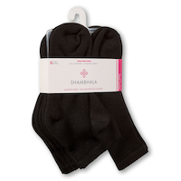 Shambhala Women's 6 pk Quad Comfort Quarter Cut Sport Socks Front_Flat