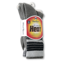WindRiver Women's 2 pk T-Max Casual Crew Socks Front_Angled_Right