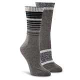 WindRiver Women's 2 pk T-Max Casual Crew Socks Front_Angled_Right