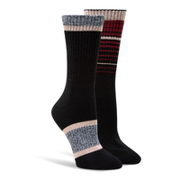 WindRiver Women's 2 pk T-Max Casual Crew Socks