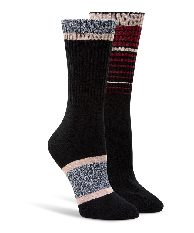 WindRiver Women's 2 pk T-Max Casual Crew Socks