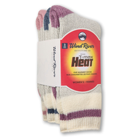 Mi-chaussettes isothermes avec T-Max pour femmes, WindRiver, paquet de 3 paires Front_Angled_Right