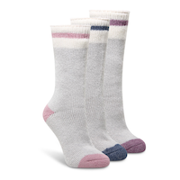 WindRiver Women's 3 pk T-Max Thermal Crew Socks Front_Angled_Right