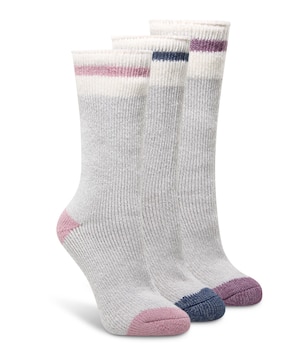 Mi-chaussettes isothermes avec T-Max pour femmes, WindRiver, paquet de 3&nbsp;paires