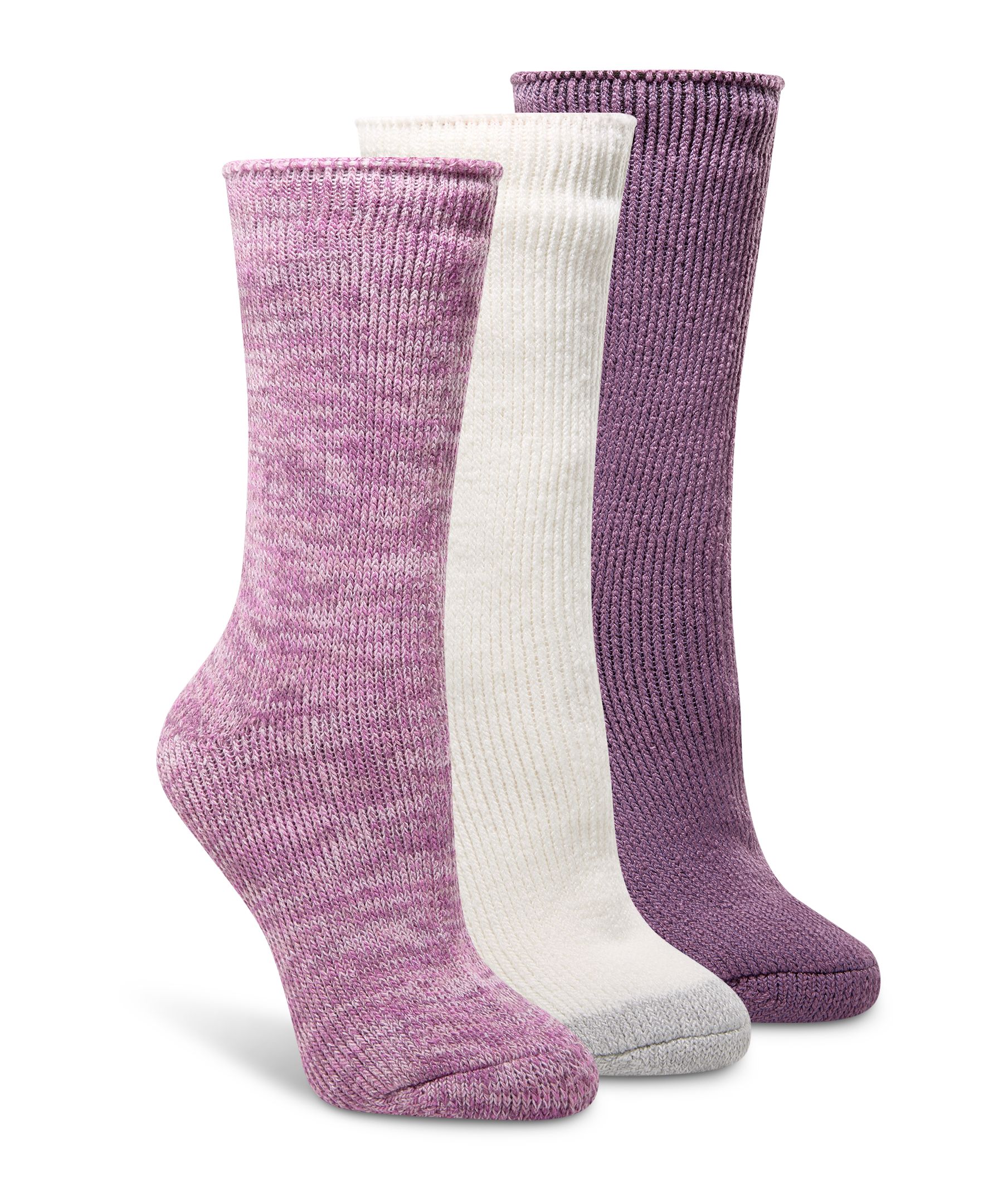 Mi-chaussettes isothermes avec T-Max pour femmes, WindRiver, paquet de 3&nbsp;paires