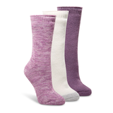 WindRiver Women's 3 pk T-Max Thermal Crew Socks Front_Angled_Right