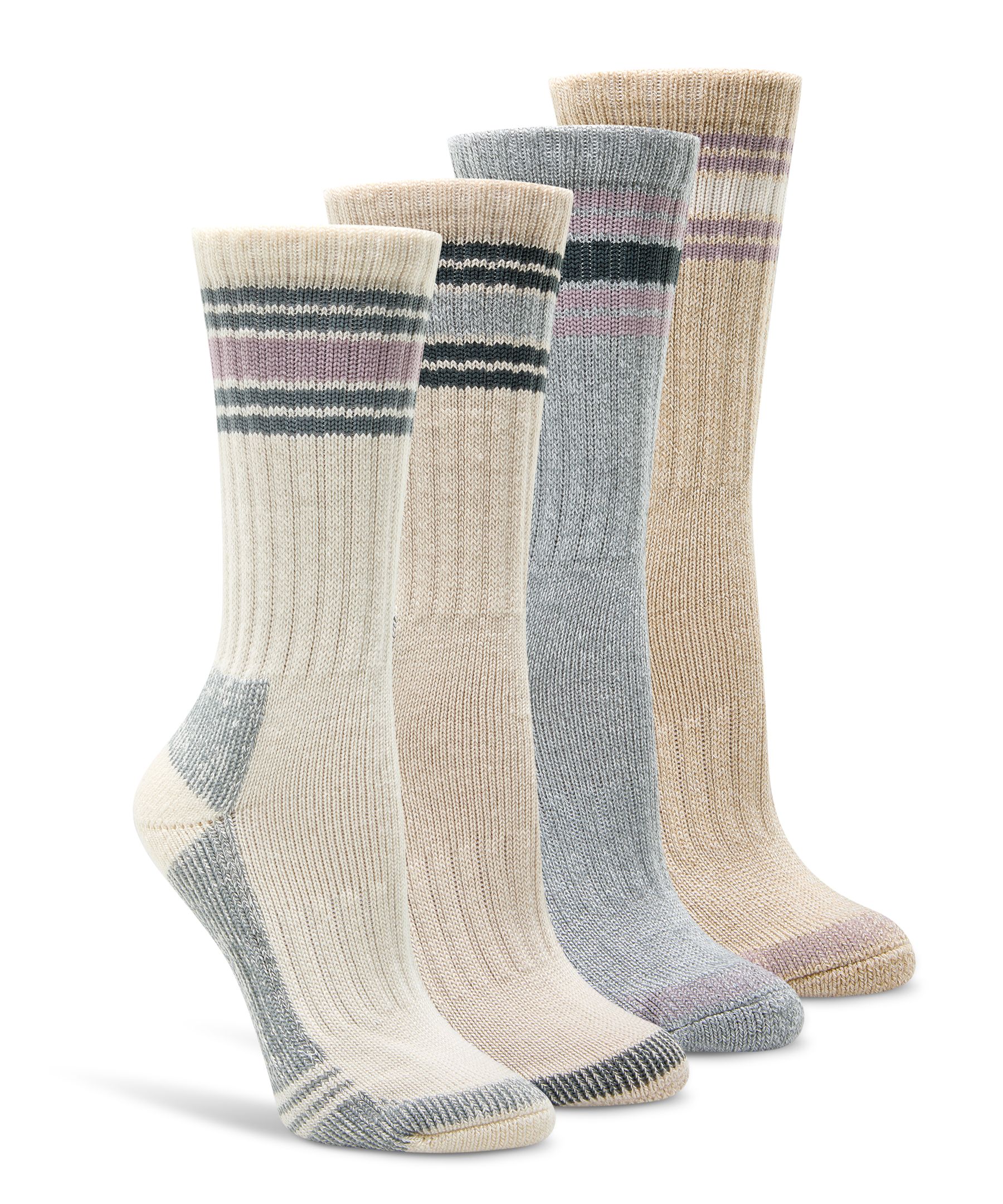 Chaussettes décontractées avec T-MAX pour femmes, WindRiver, paquet de 4&nbsp;paires