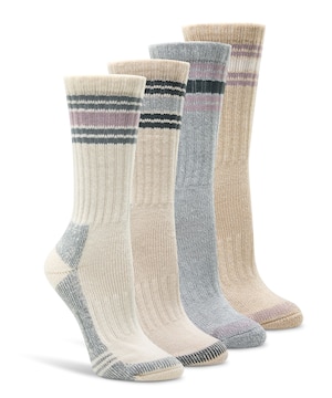 Chaussettes décontractées avec T-MAX pour femmes, WindRiver, paquet de 4 paires