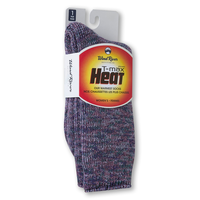 WindRiver Women's T-Max Heat Four Colour Twist Socks Front_Angled_Right