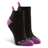 Chaussettes invisibles en micro-polyester ultradoux pour femmes, Columbia, paquet de 2 paires Front_Angled_Right