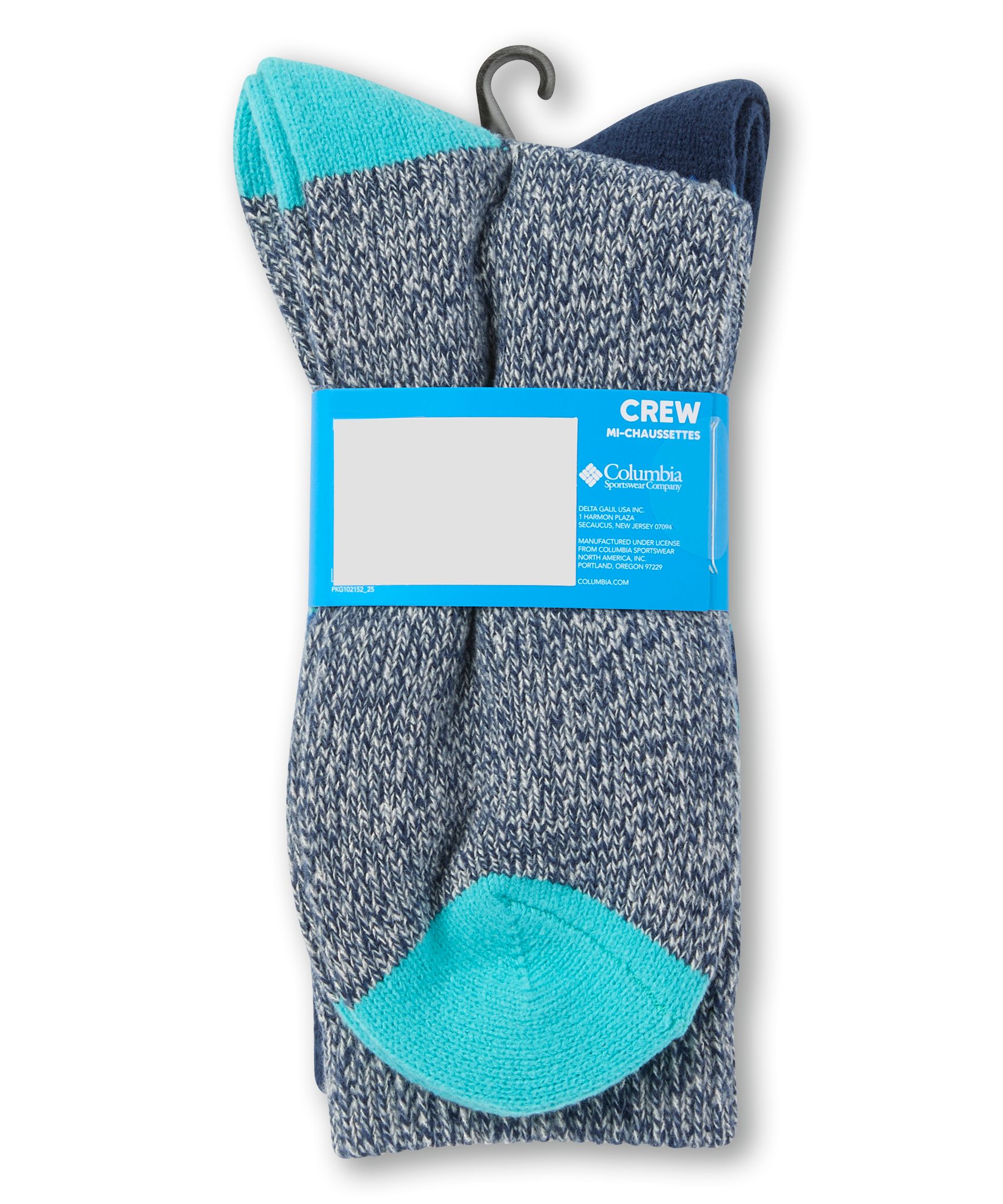 Columbia Women's 2 pk Super Soft Micro Poly Socks