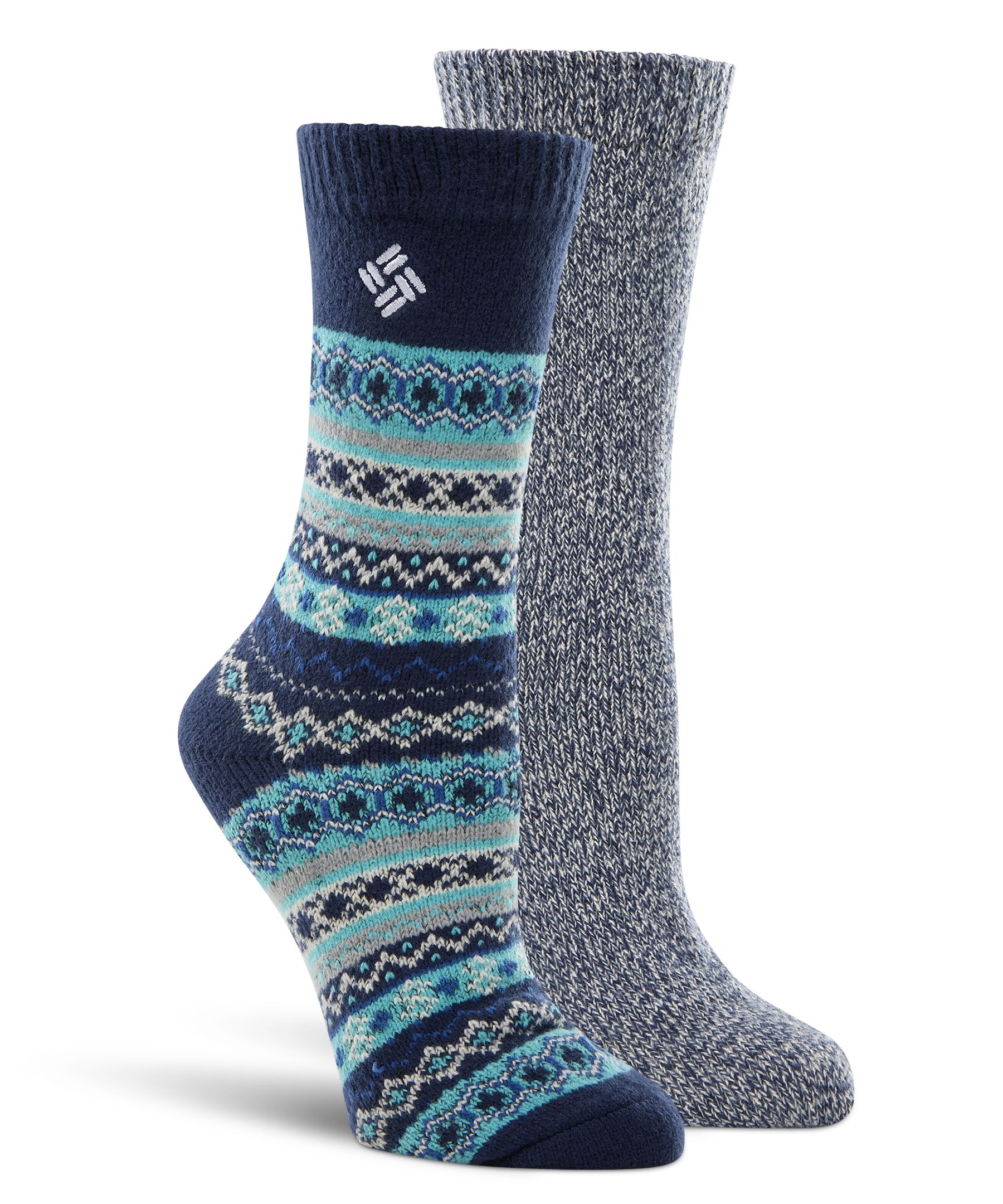 Columbia Women's 2 pk Super Soft Micro Poly Socks