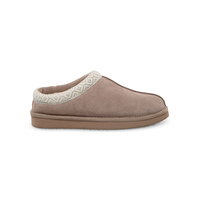 WindRiver Women's Decorative Collar Stitch Suede Clog