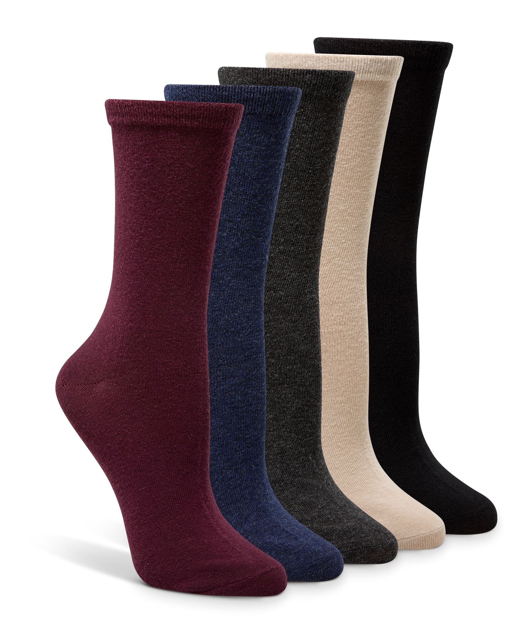 Denver Hayes Women's 5 pk FreshTech Crew Socks