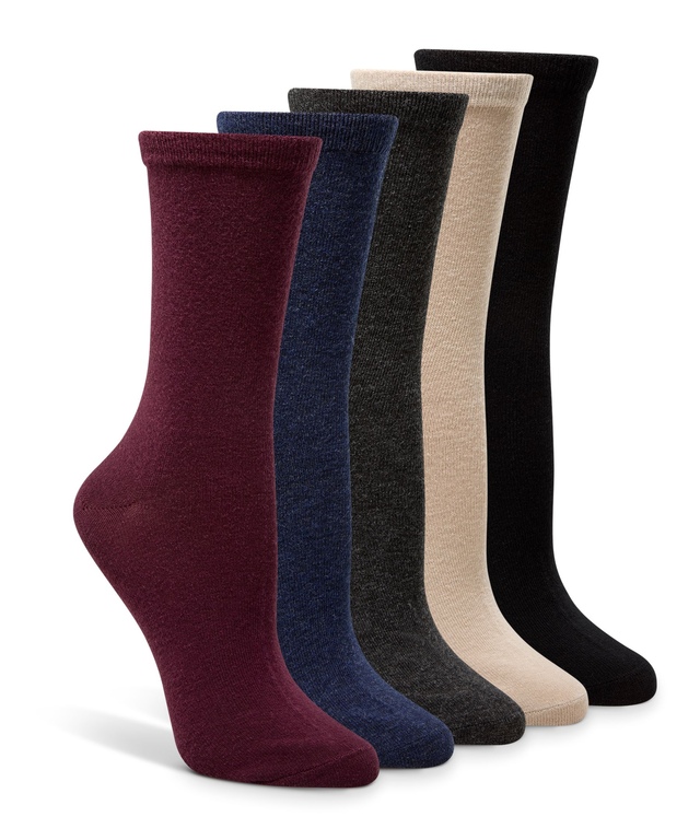 Denver Hayes Women's 5 pk FreshTech Crew Socks