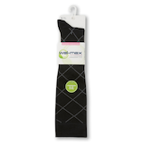 Chaussettes de compression légères pour femmes, Wel-Max Front_Flat