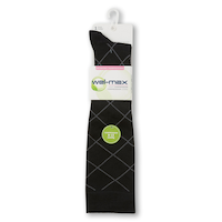 Wel-Max Women's Light Compression Socks Front_Flat