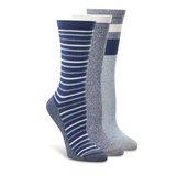 Copper Sole Women's 3 pk Casual Socks Front_Angled_Right