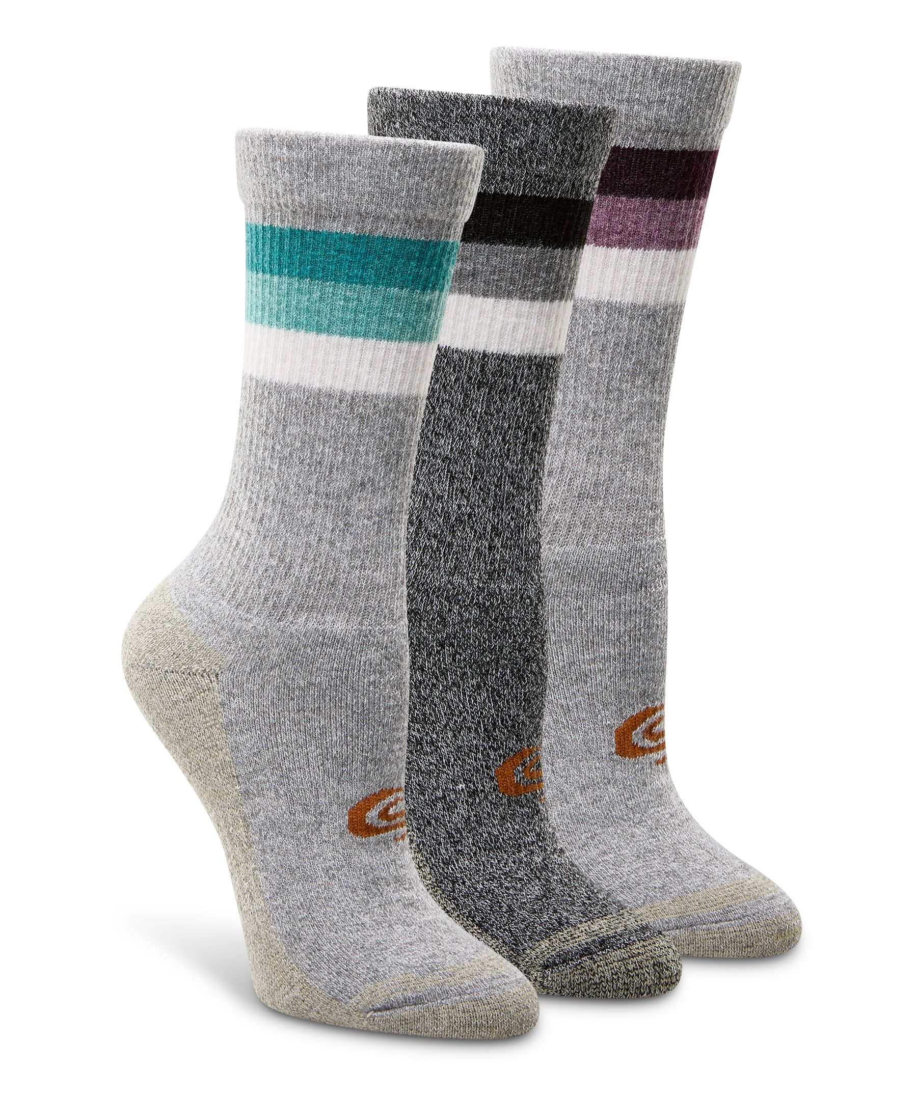 Copper Sole Women's 3 pk Thermal Socks