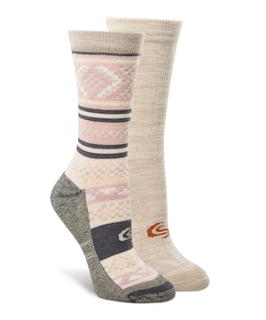 Copper Sole Women's 2 pk Merino Wool Socks