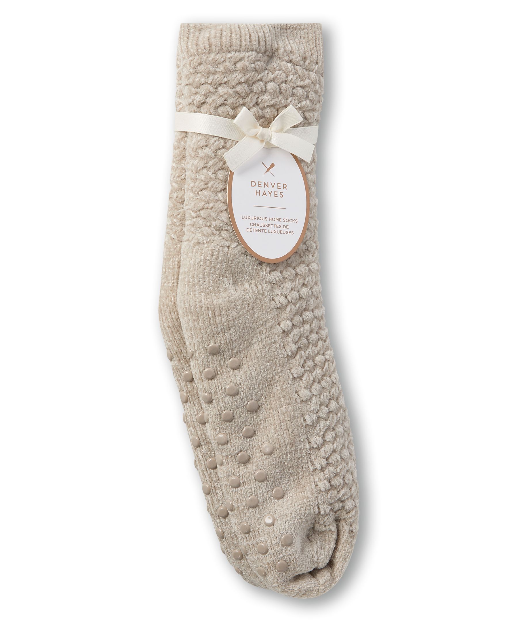 Chaussettes de détente en chenille pour femmes, Denver Hayes