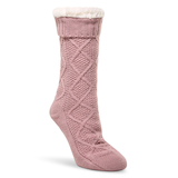 Chaussettes torsadées et à point de graine pour femmes, Denver Hayes Front_Angled_Right