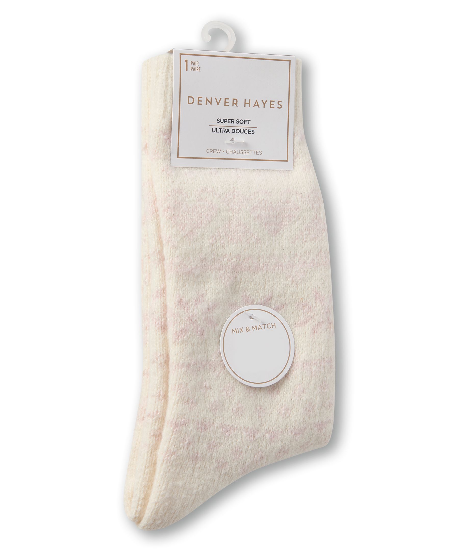 Chaussettes ultradouces pour femmes, Denver Hayes