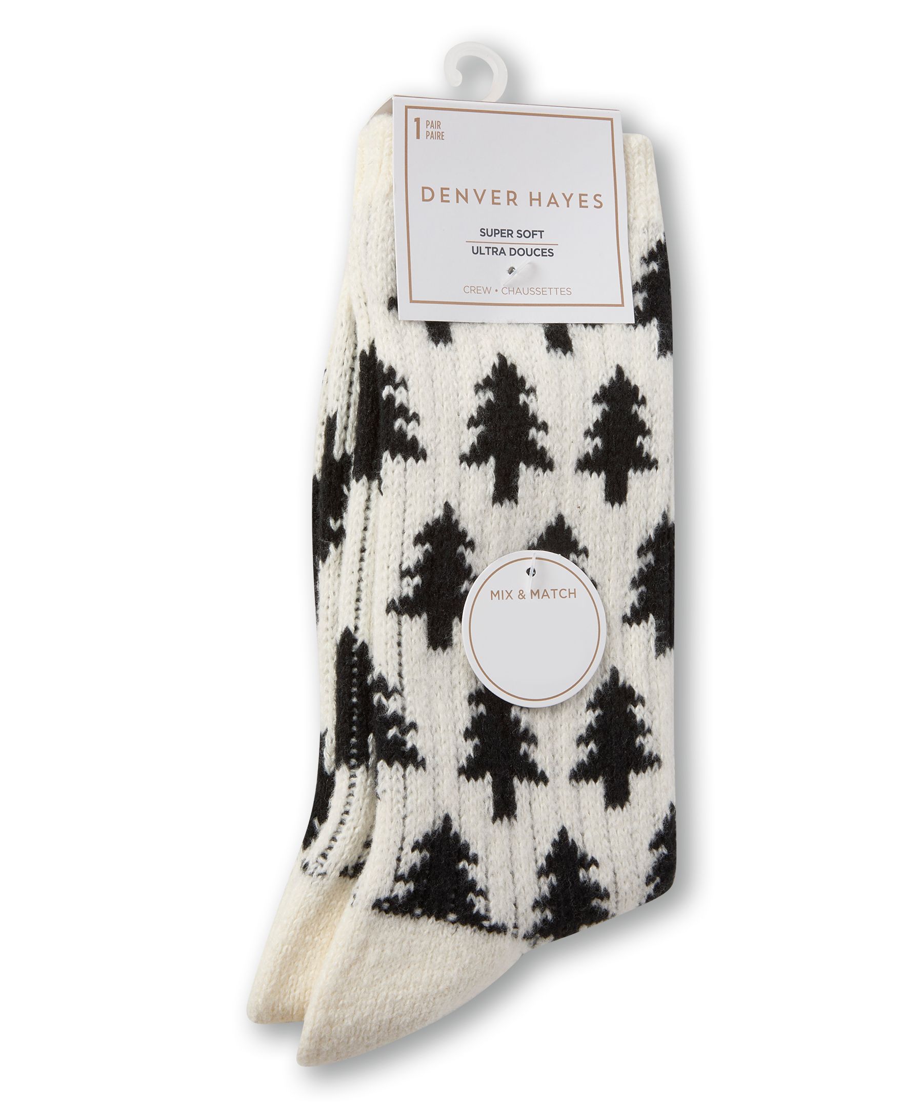 Chaussettes ultradouces pour femmes, Denver Hayes